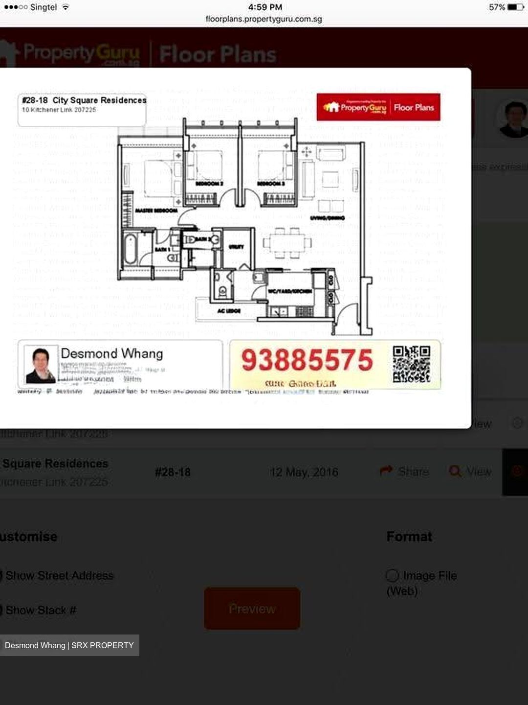City Square Residences (D8), Condominium #618163051